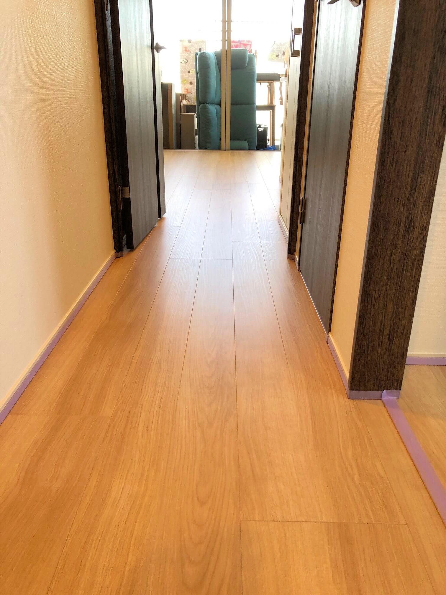 coatinghouse-chiba-kashiwa-nyukyomansion-before フロアコーティング施工事例 施工前|千葉県柏市 ご入居中マンションの床の状態