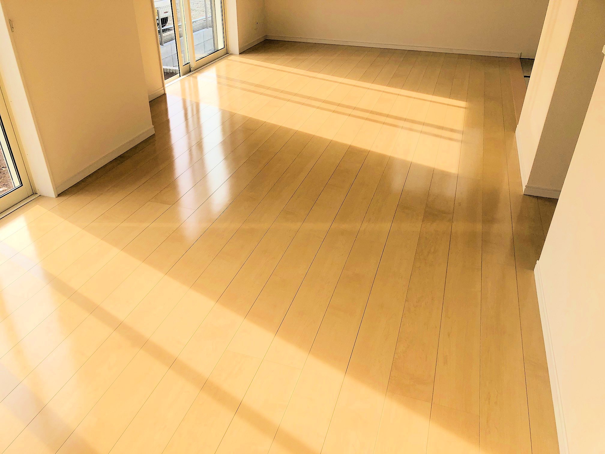 coatinghouse-kagoshima-kagoshima-shinchikukodate-after フロアコーティング施工事例 施工後|鹿児島県鹿児島市 ご新築戸建て D様邸 コーティングハウス セラミックガラスフロアコーティング施工済み