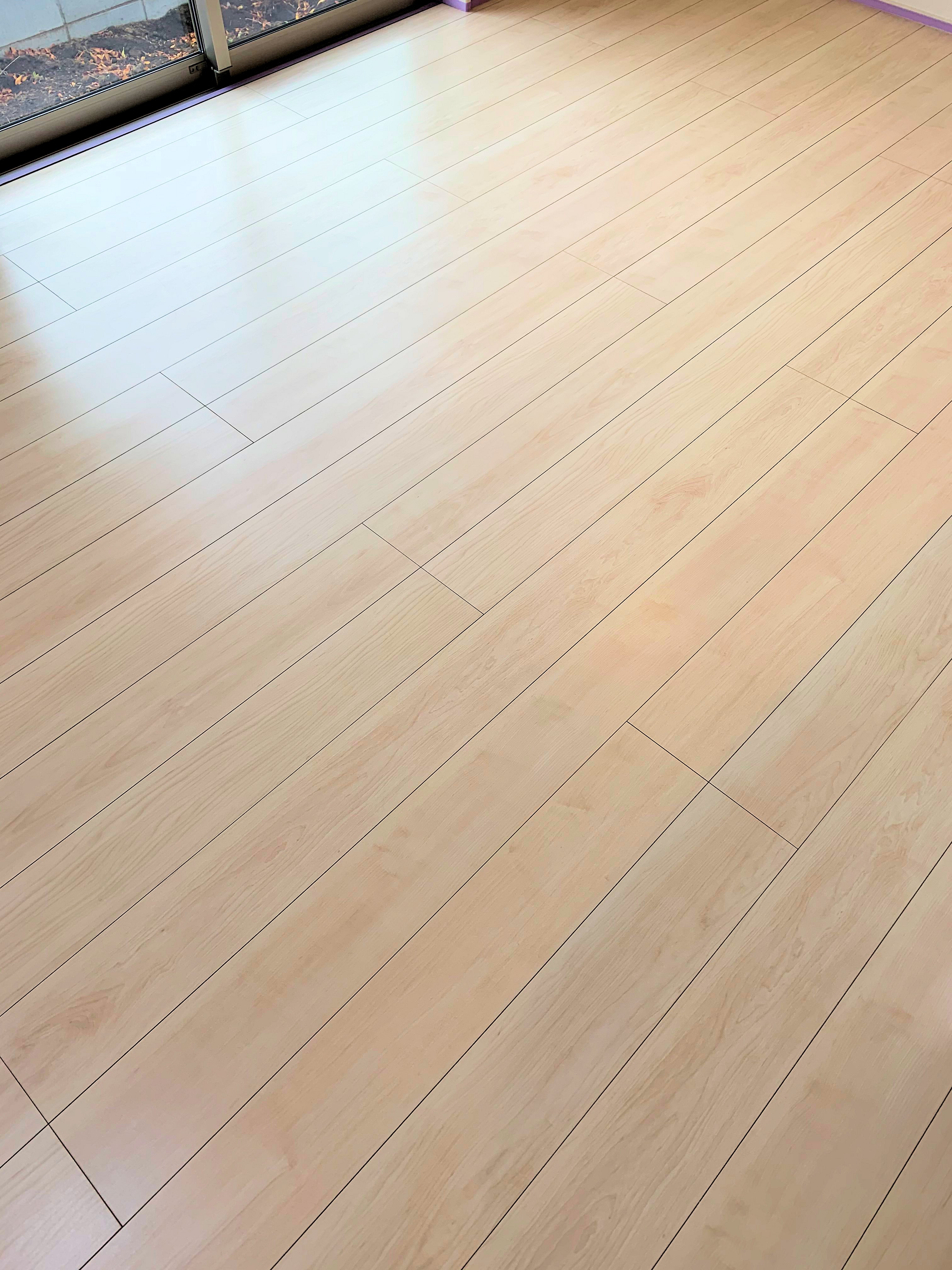 coatinghouse-fukuoka-fukuoka-shinchikukodate-before 福岡市フロアコーティング施工事例 施工前|福岡県福岡市 ご新築戸建て H様邸の床の状態