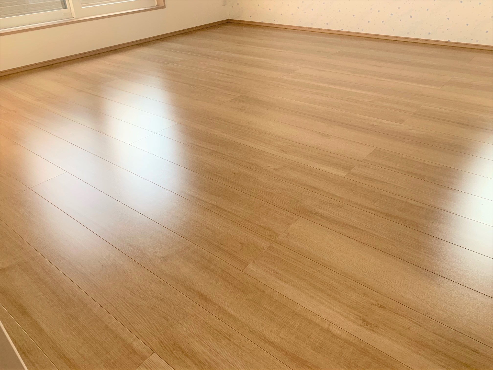 coatinghouse-kanagawa-yokohama-shinchikukodate-after フロアコーティング施工事例 施工後|神奈川県横浜市 ご新築戸建て T様邸 コーティングハウス セラミックガラスフロアコーティング施工済み