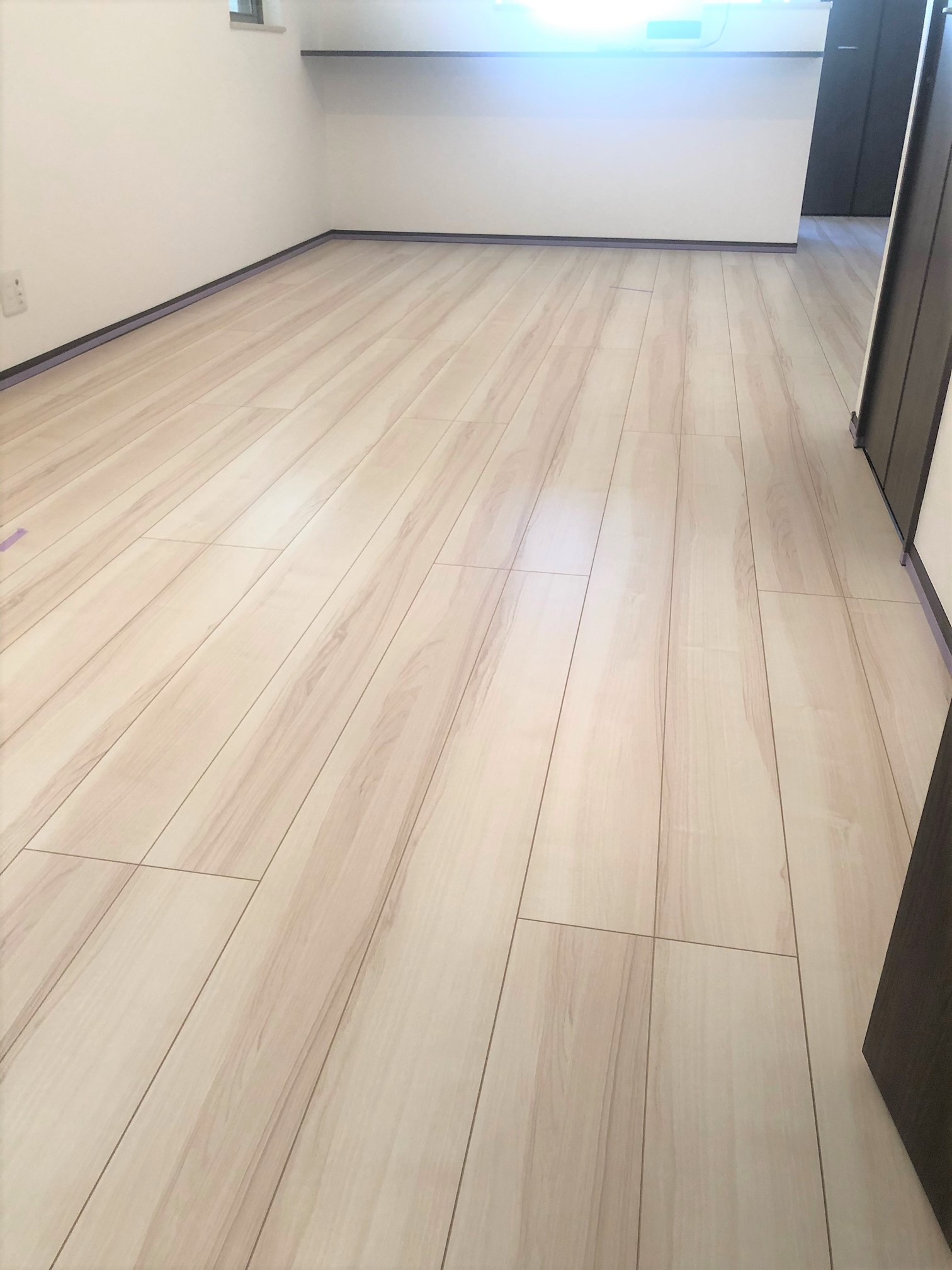 coatinghouse-saitama-yashio-shinchikumansion-before 八潮市フロアコーティング施工事例 施工前|埼玉県八潮市 ご新築マンション H様邸の床の状態