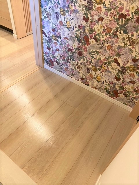 coatinghouse-tokyo-suginami-shinchikukodate-after フロアコーティング施工事例 施工後|東京都杉並区 ご新築戸建て S様邸 コーティングハウス セラミックガラスフロアコーティング施工済み