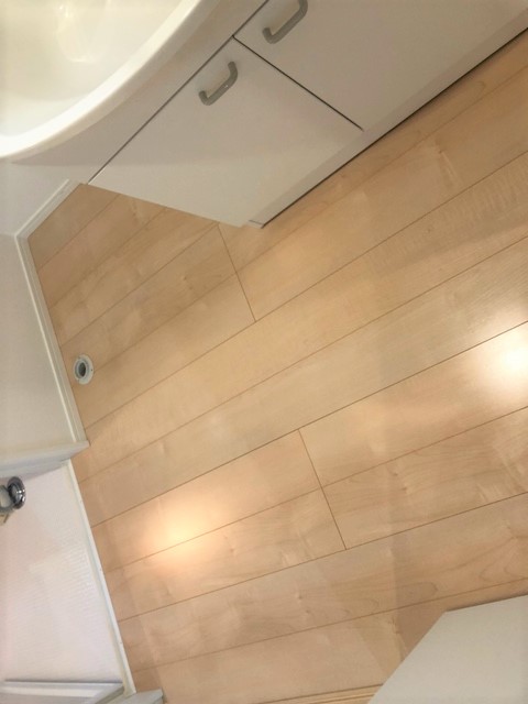 フロアコーティング施工事例 施工後｜東京都江戸川区 ご新築戸建て S様邸 コーティングハウス セラミックガラスフロアコーティング施工済み