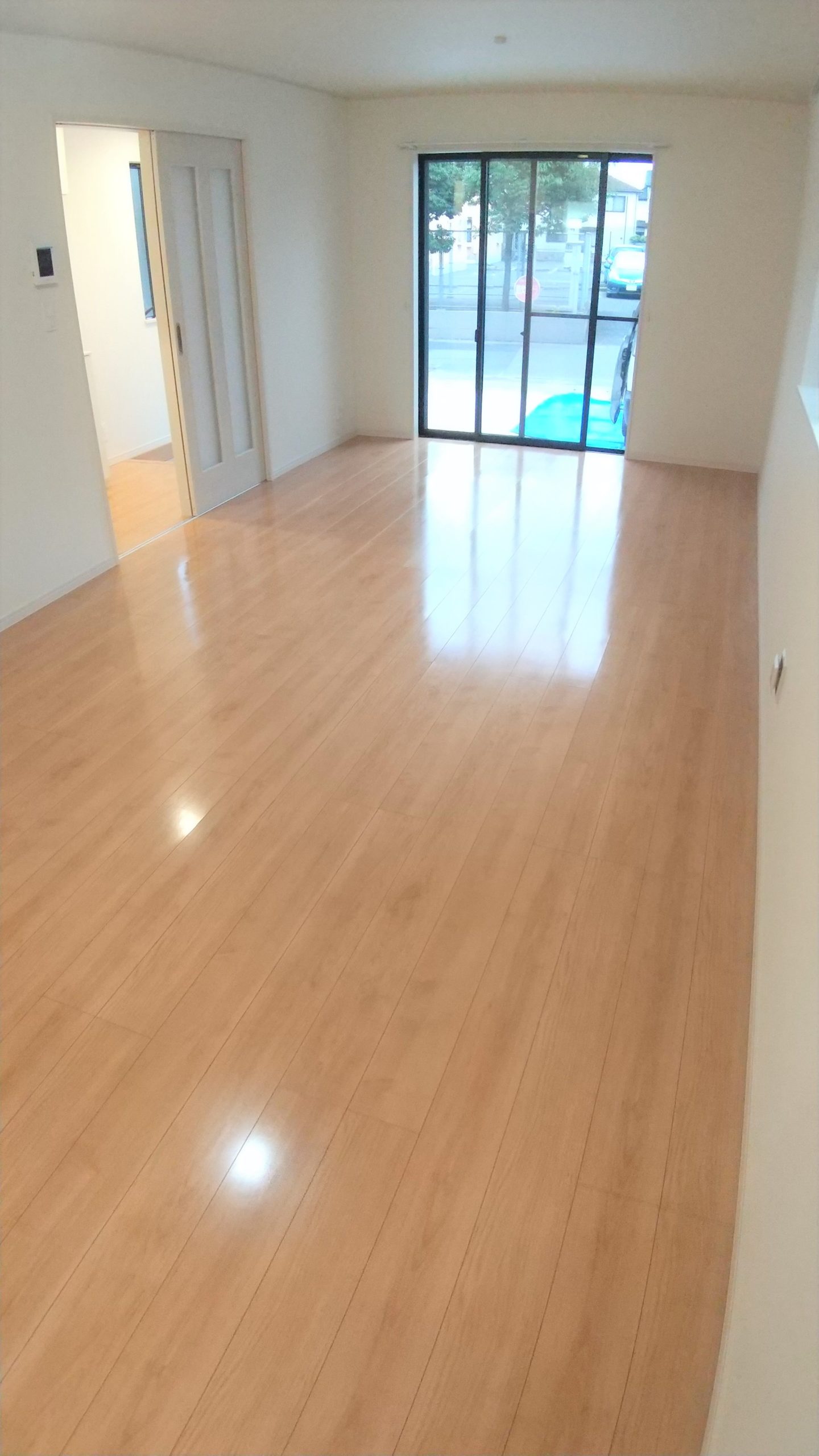 coatinghouse-fukuoka-fukuoka-shinchikukodate-after フロアコーティング施工事例 施工後|福岡県福岡市 ご新築戸建て I様邸 コーティングハウス シリコンフロアコーティング施工済み