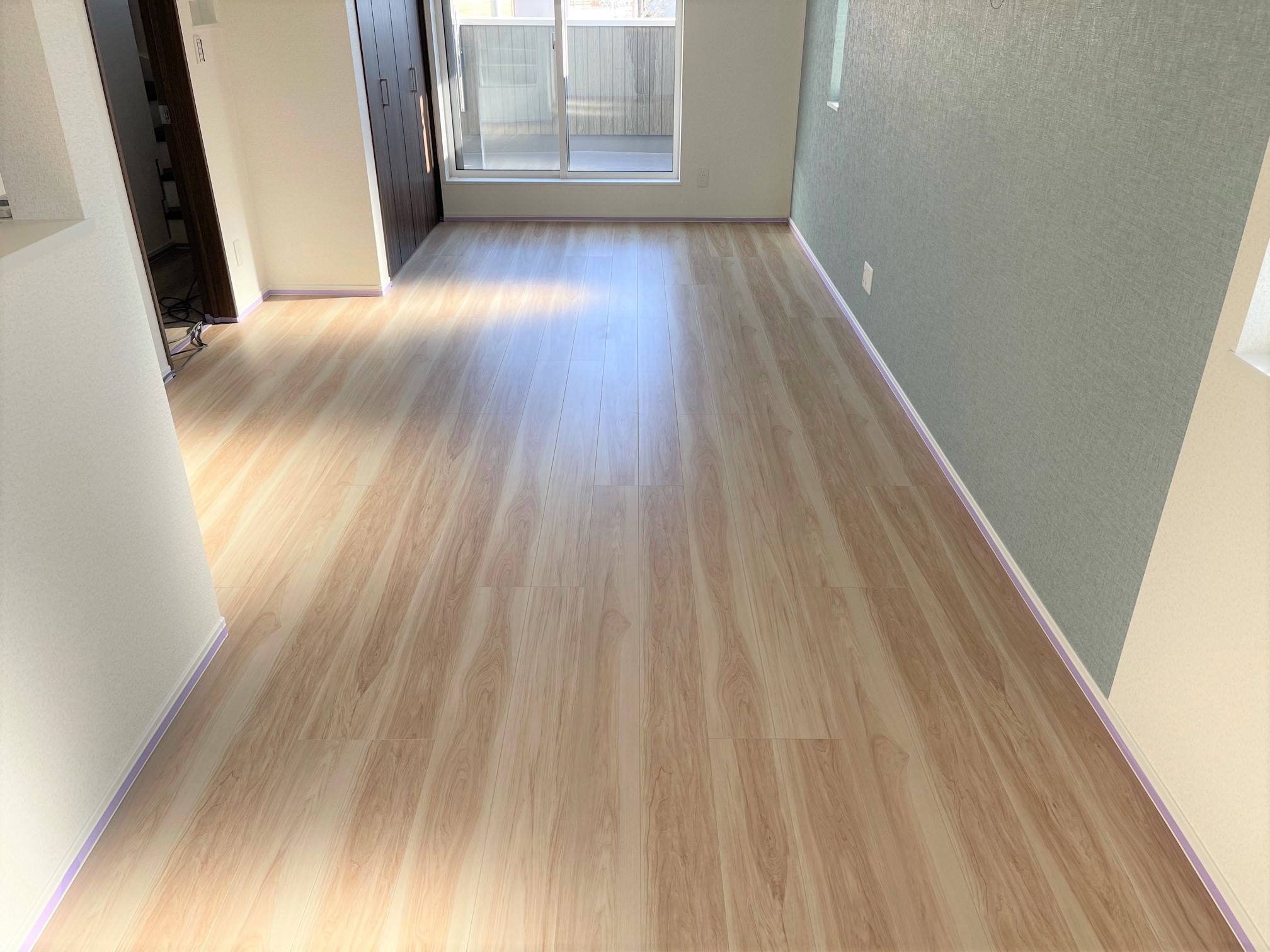 coatinghouse-tokyo-adachi-shinchikumansion-before フロアコーティング施工事例 施工前|東京都足立区 ご新築マンション A様邸の床の状態