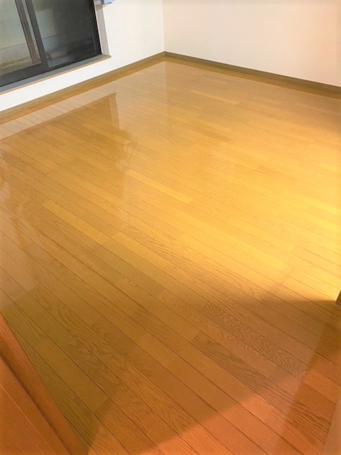 coatinghouse-tokyo-itabashi-nyukyomansion-after フロアコーティング施工事例 施工後|東京都板橋区 ご入居中マンション S様邸 コーティングハウス シリコンフロアコーティング施工済み