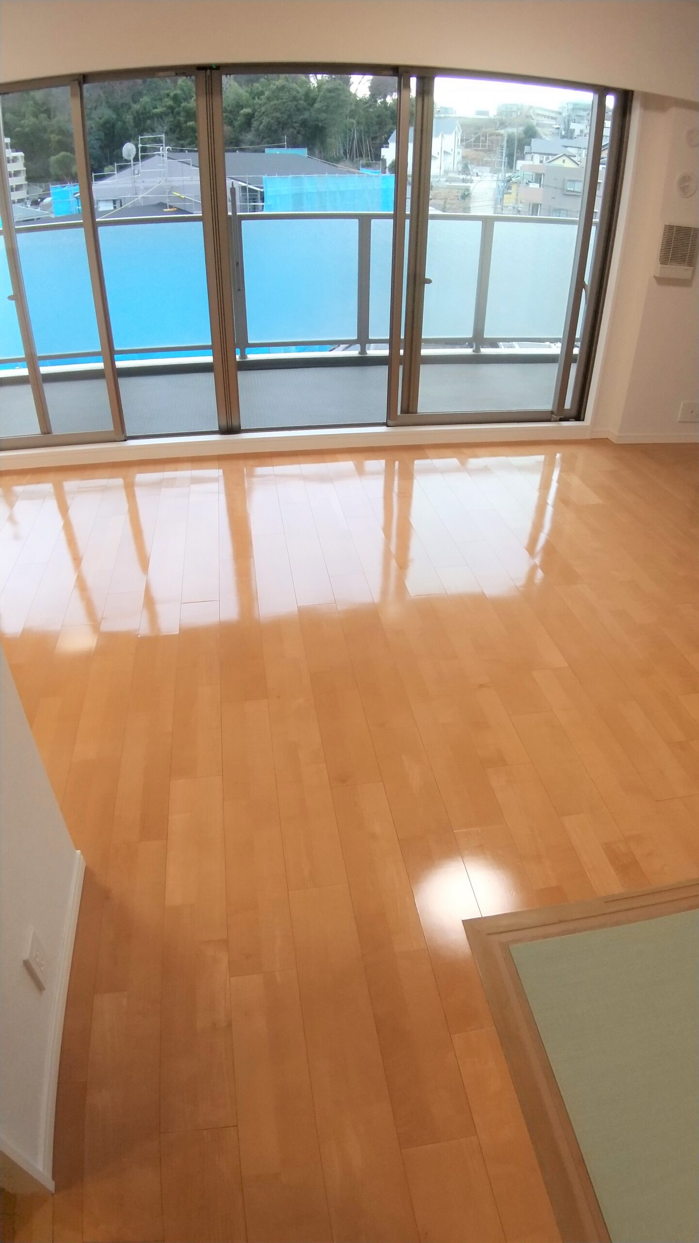 coatinghouse-kanagawa-kawasaki-chukomansion-after フロアコーティング施工事例 施工後|神奈川県川崎市 中古マンション D様邸 コーティングハウス シリコンフロアコーティング施工済み
