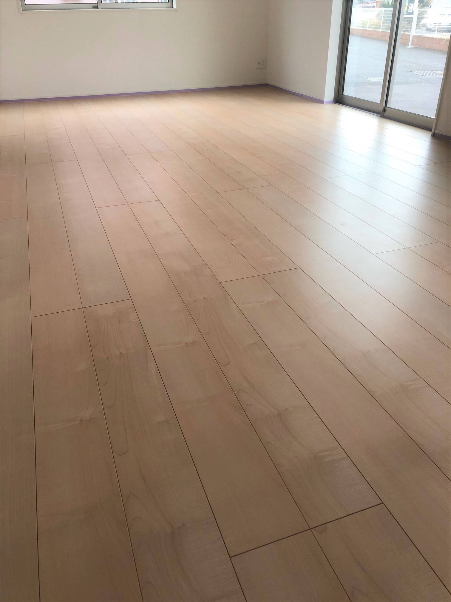 coatinghouse-saitama-saitama-shinchikukodate-before フロアコーティング施工事例 施工前|埼玉県さいたま市 ご新築戸建て S様邸の床の状態