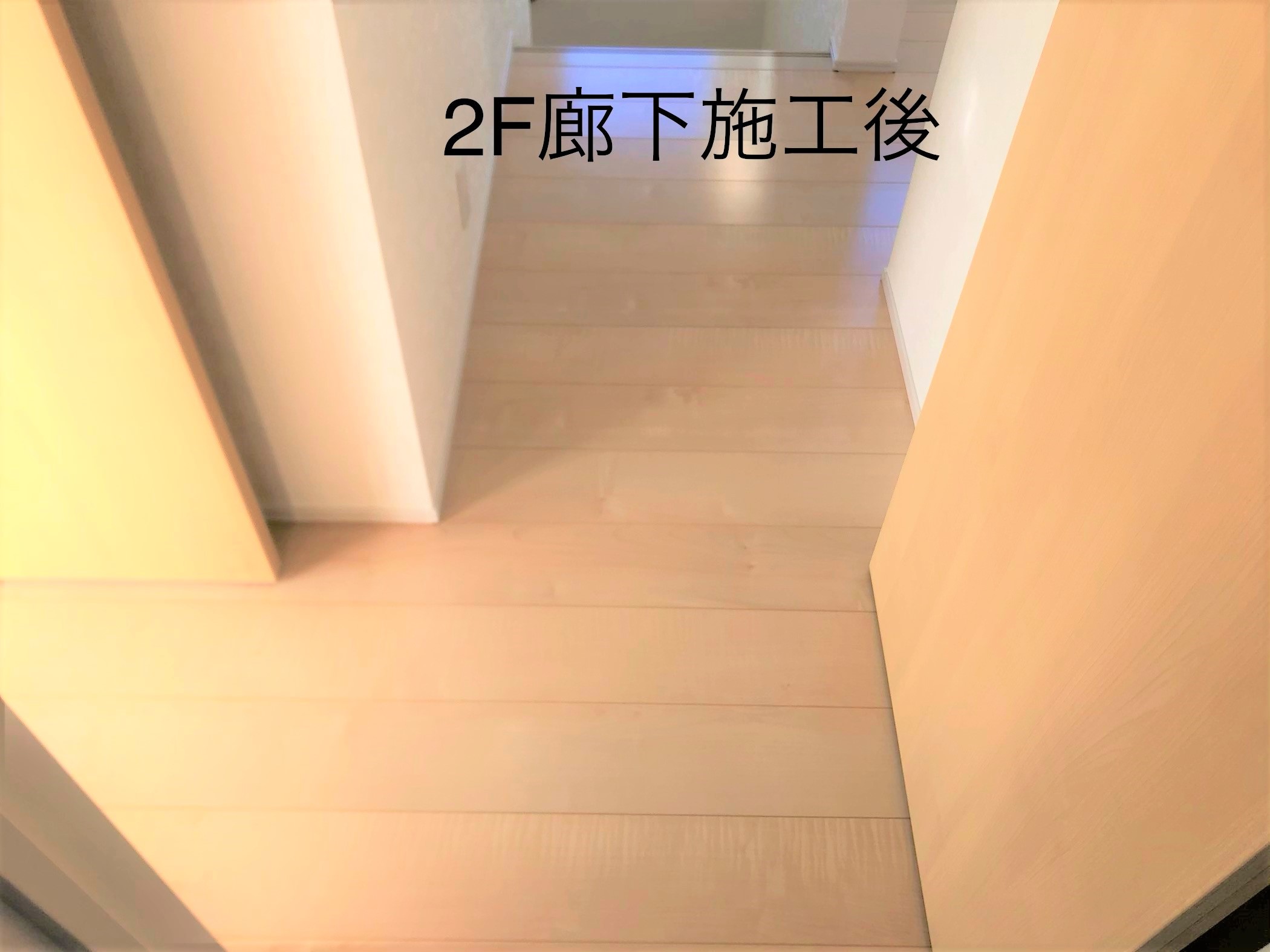 coatinghouse-saitama-kounosu-shinchikukodate-after フロアコーティング施工事例 施工後|埼玉県鴻巣市 ご新築戸建て M様邸 コーティングハウス シリコンフロアコーティング施工済み