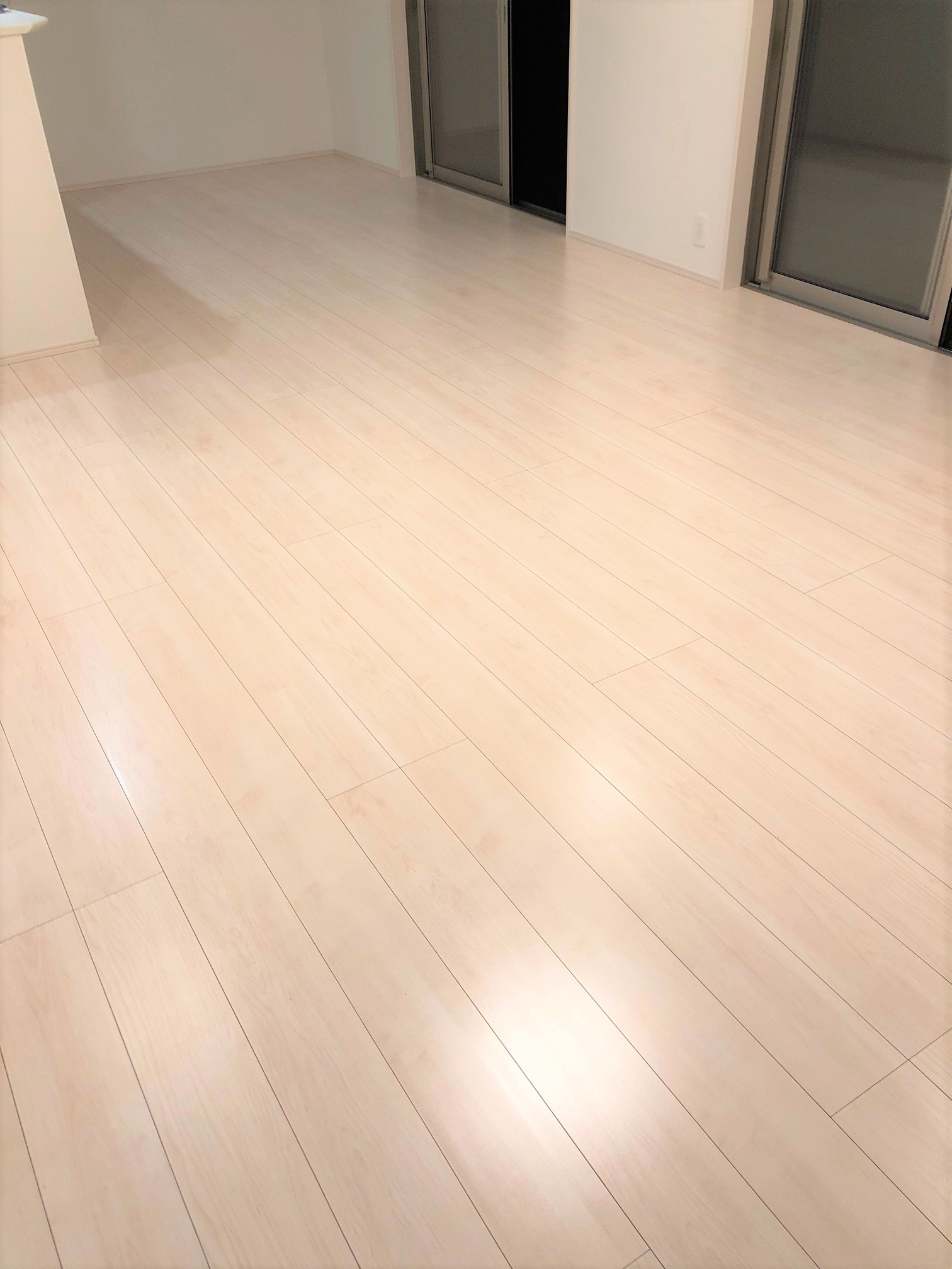 coatinghouse-fukuoka-fukuoka-shinchikukodate-after フロアコーティング施工事例 施工後|福岡県福岡市 ご新築戸建て T様邸 コーティングハウス セラミックガラスフロアコーティング施工済み
