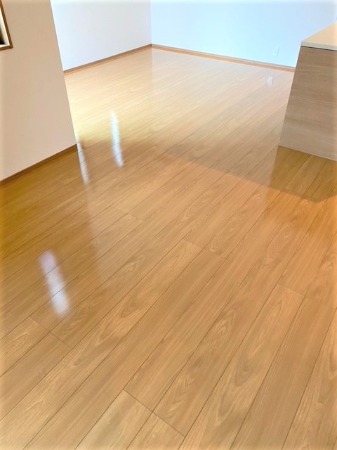coatinghouse-saitama-asaka-shinchikukodate-after フロアコーティング施工事例 施工後|埼玉県朝霞市 ご新築戸建て N様邸 コーティングハウス シリコンフロアコーティング施工済み