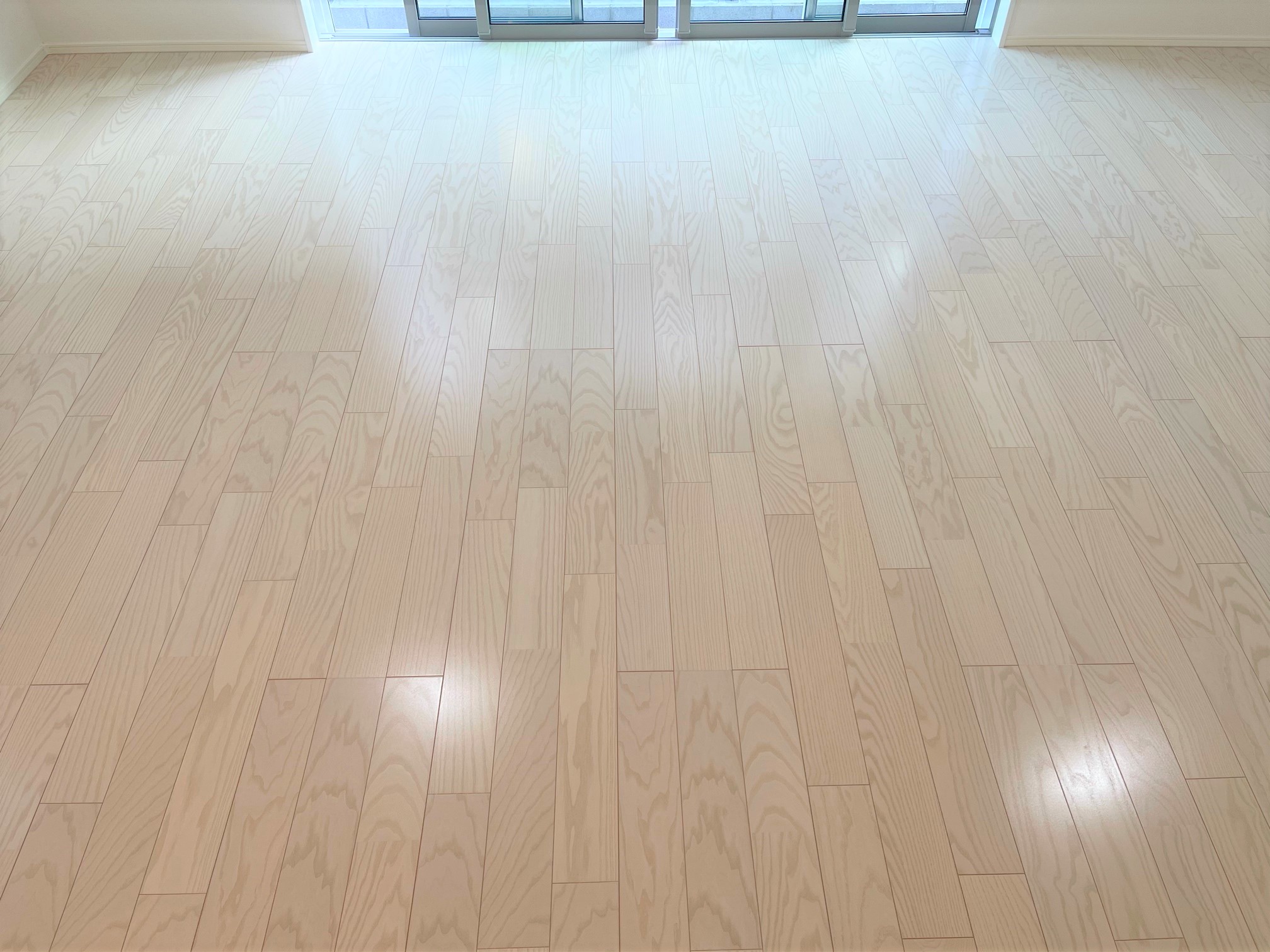フロアコーティング施工事例 施工後｜千葉県市 ご新築戸建て U様邸 コーティングハウス セラミックガラスフロアコーティング施工済み