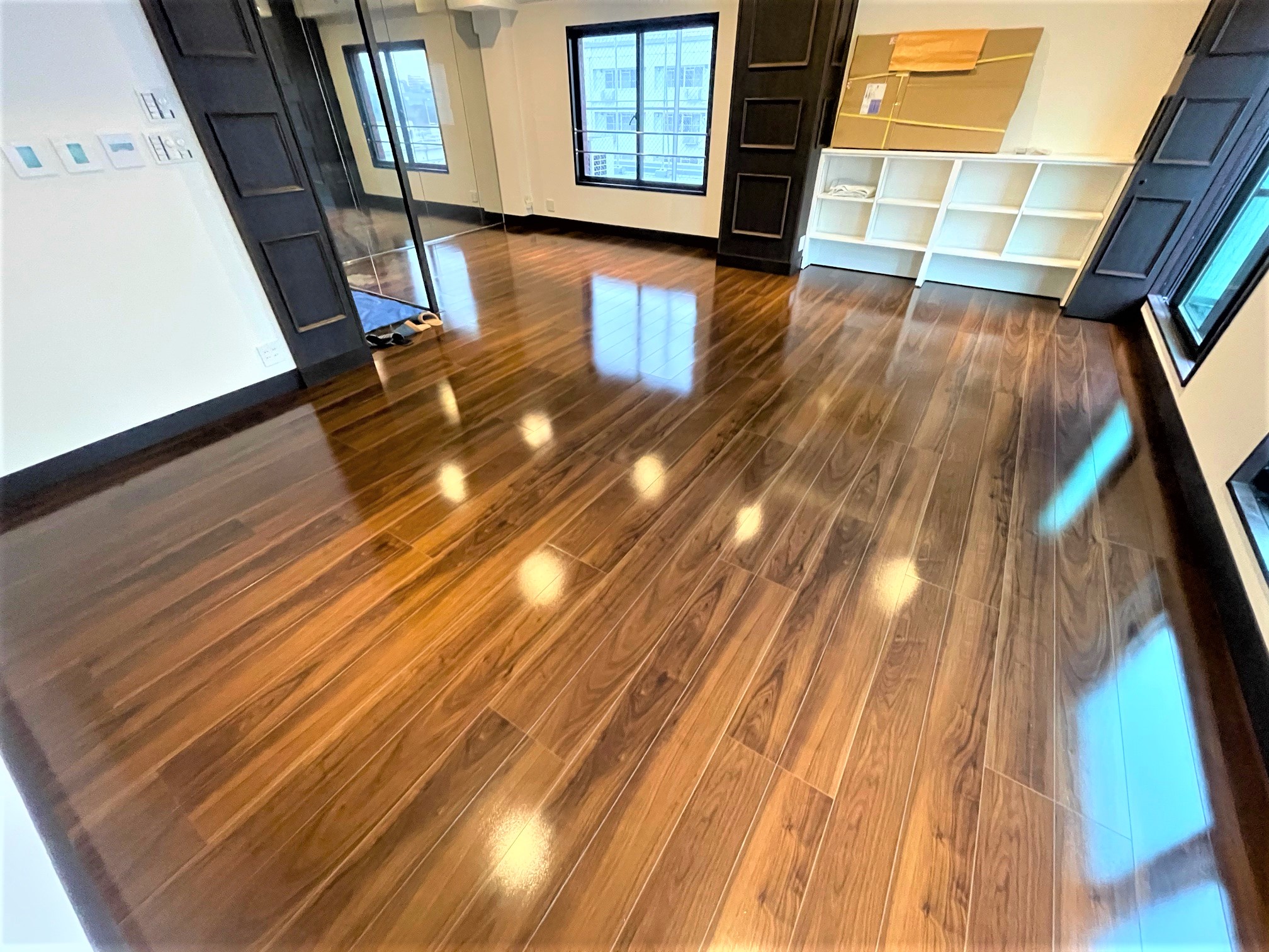 coatinghouse-chiba-funabashi-shinchikumansion-after 船橋市フロアコーティング施工事例 施工後|千葉県船橋市 ご新築マンション Y様邸 コーティングハウス シリコンフロアコーティング施工済み