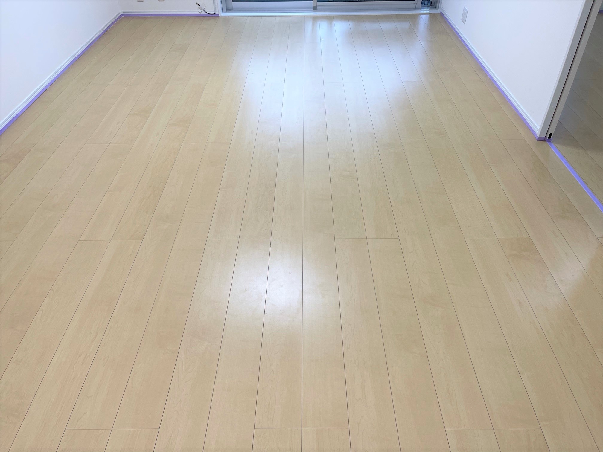 coatinghouse-chiba-funabashi-chukomansion-before フロアコーティング施工事例 施工前|千葉県船橋市 中古マンション M様邸の床の状態