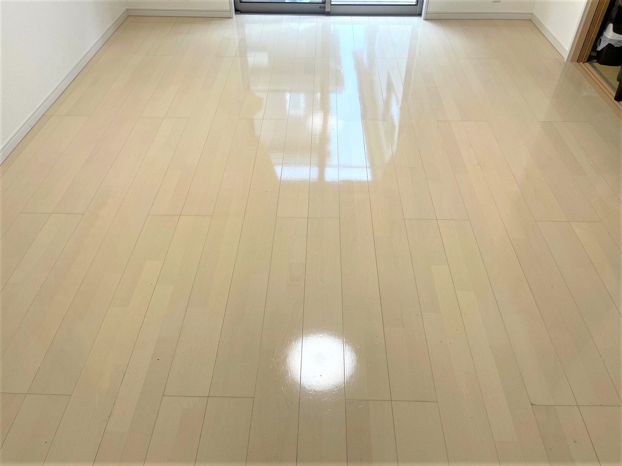 coatinghouse-saitama-sayama-nyukyokodate-after フロアコーティング施工事例 施工後|埼玉県狭山市 ご入居中戸建て T様邸 コーティングハウス シリコンフロアコーティング施工済み