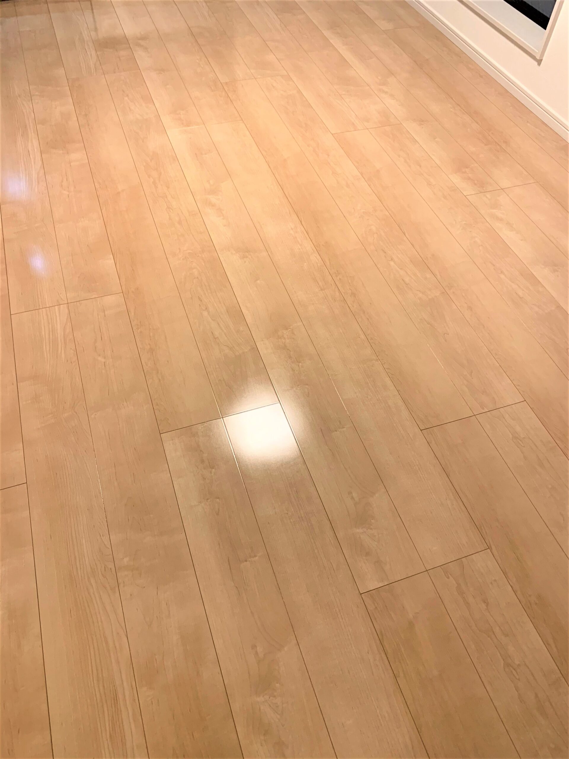coatinghouse-tokyo-koto-shinchikumansion-after フロアコーティング施工事例 施工後|東京都江東区 ご新築マンション O様邸 コーティングハウス シリコンフロアコーティング施工済み