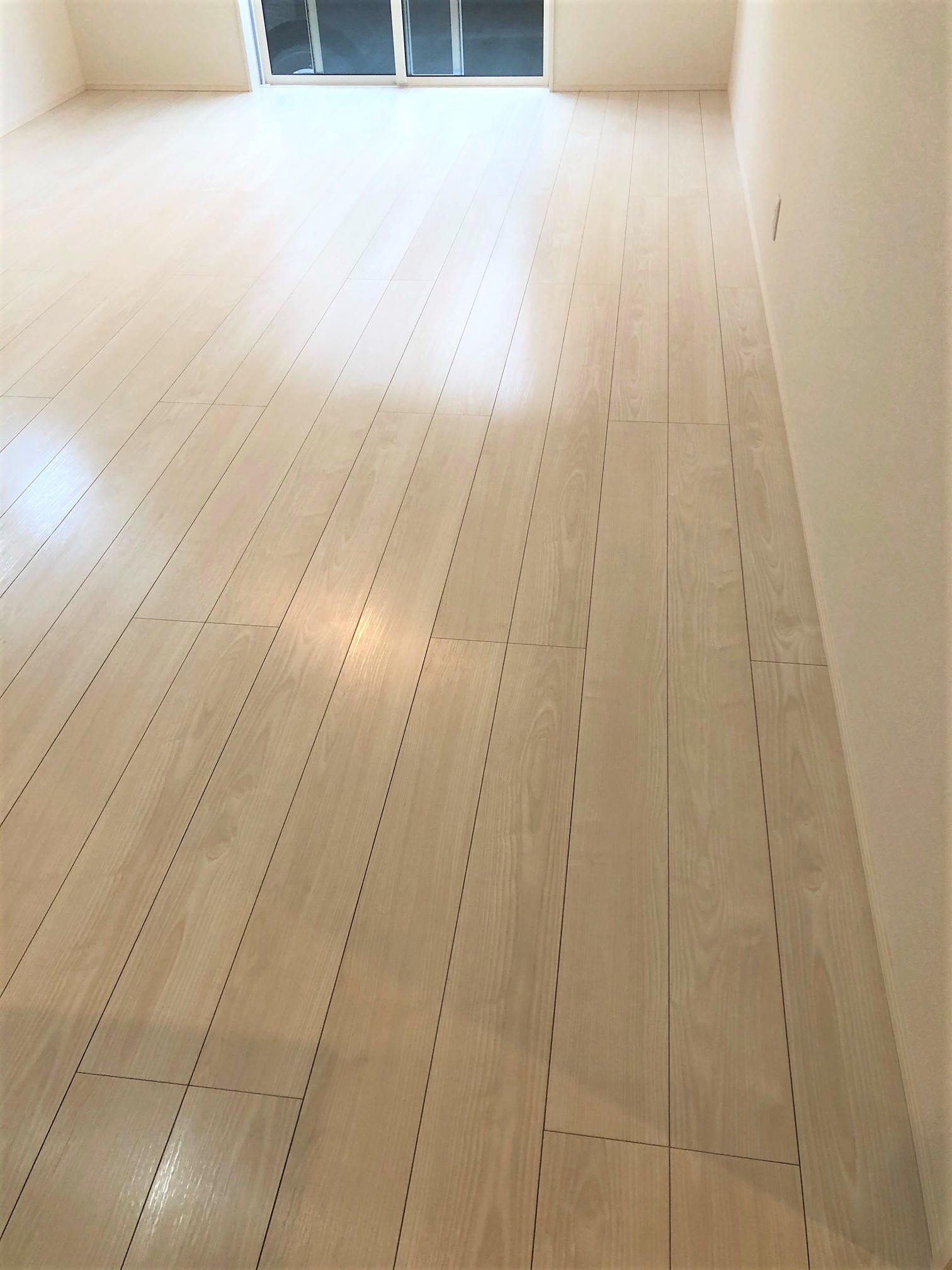 coatinghouse-tokyo-sumida-shinchikukodate-after フロアコーティング施工事例 施工後|東京都墨田区 ご新築戸建て H様邸 コーティングハウス セラミックガラスフロアコーティング施工済み