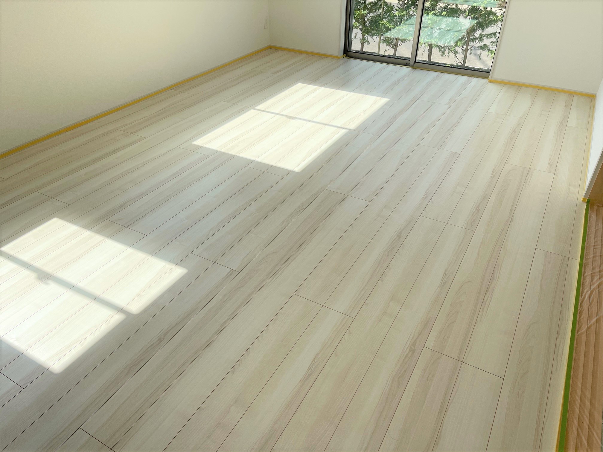 coatinghouse-tokyo-nishitokyo-shinchikukodate-before フロアコーティング施工事例 施工前|東京都西東京市 ご新築戸建て Y様邸の床の状態