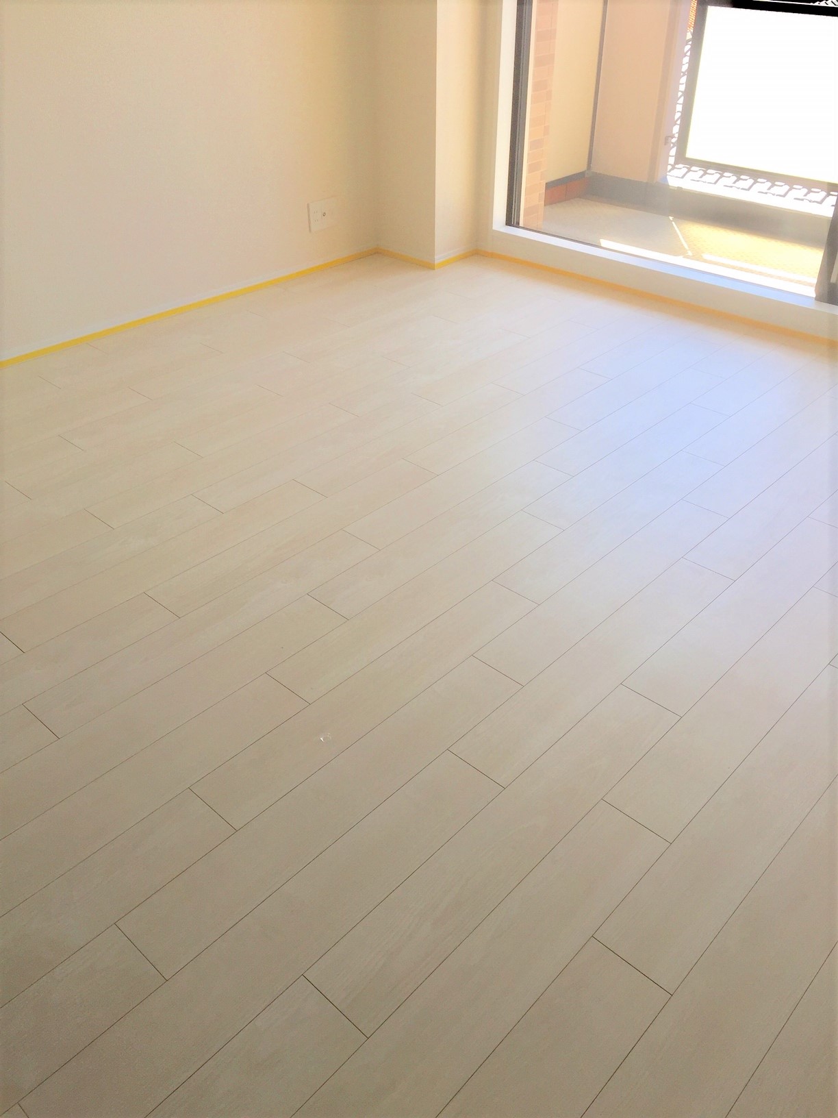 coatinghouse-tokyo-adachi-shinchikumansion-before 足立区フロアコーティング施工事例 施工前|東京都足立区 ご新築マンション M様邸の床の状態