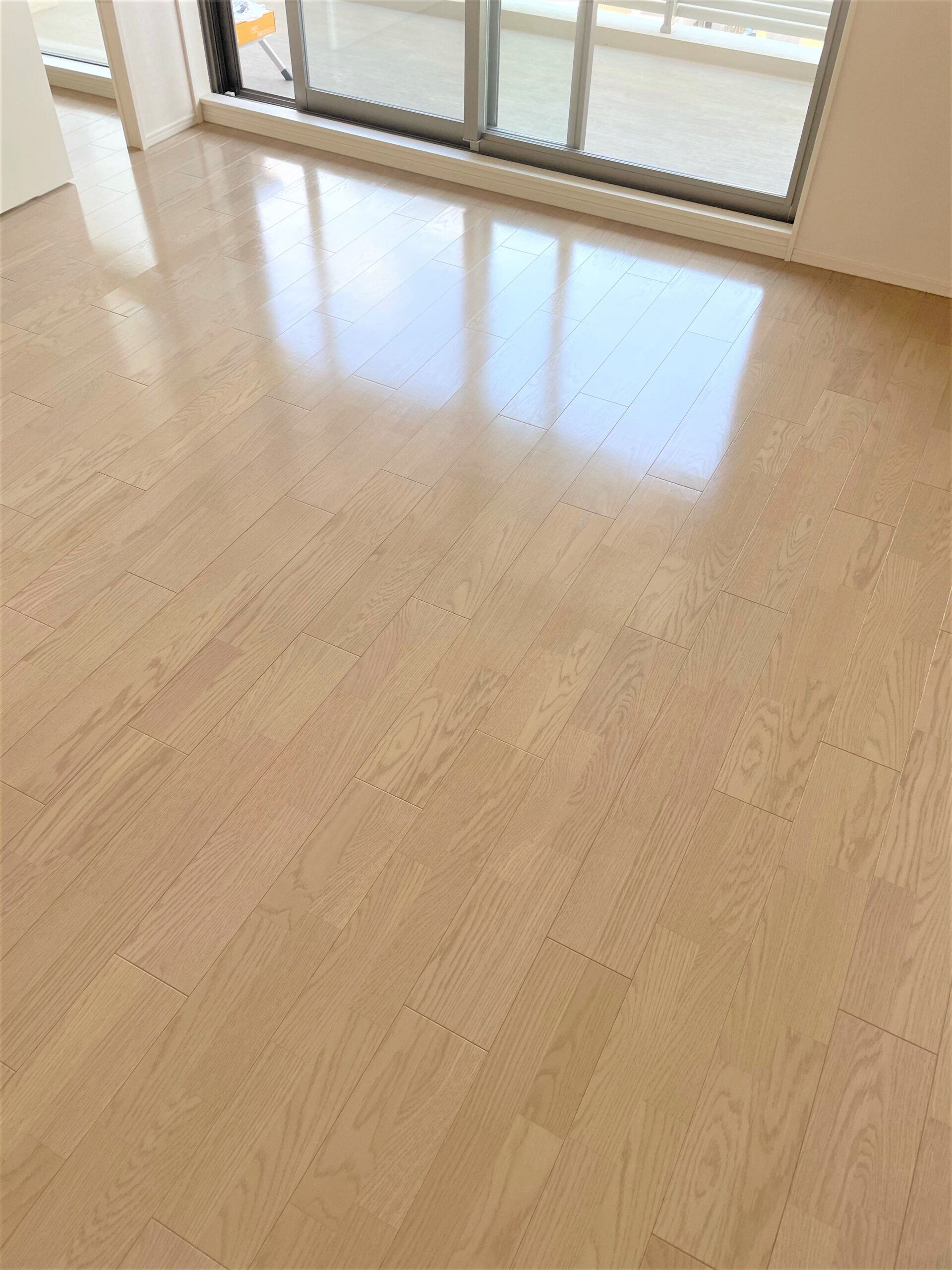 coatinghouse-kanagawa-kawasaki-shinchikumansion-after フロアコーティング施工事例 施工後|神奈川県川崎市 ご新築マンション F様邸 コーティングハウス シリコンフロアコーティング施工済み