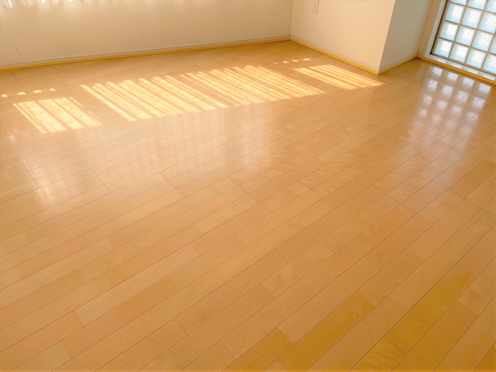 coatinghouse-fukuoka-fukuoka-shinchikukodate-before フロアコーティング施工事例 施工前|福岡県福岡市 ご新築戸建て S様邸の床の状態