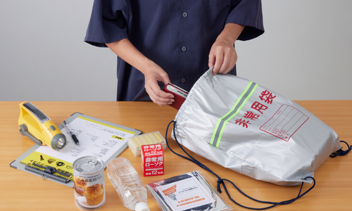 防災グッズの準備