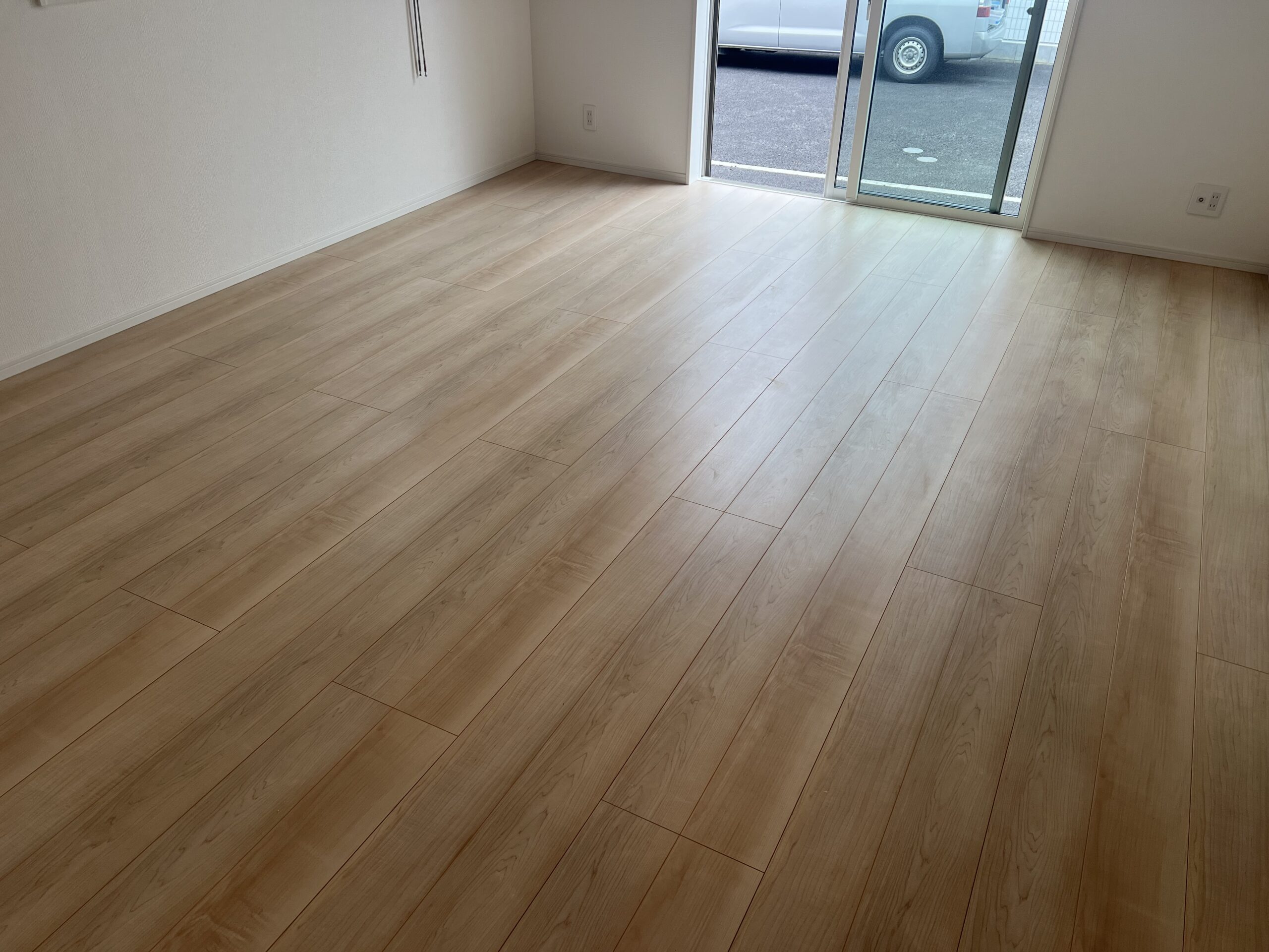 coatinghouse-kanagawa-yokohama-shinchikukodate-before フロアコーティング施工事例 施工前|神奈川県横浜市 ご新築戸建て M様邸の床の状態