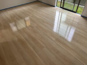 シリコンフロアコーティング_後
