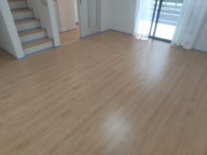 ガラスフロアコーティング_施工後