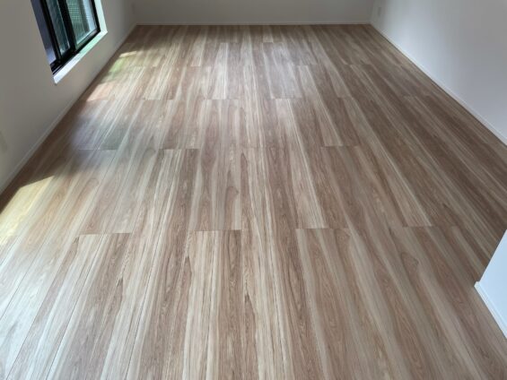 セラミックガラスフロアコーティング微光沢_施工前