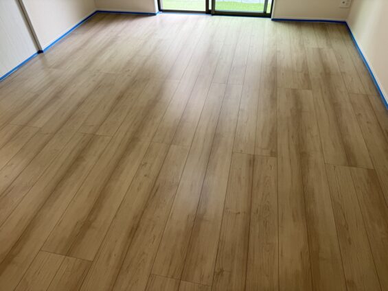 ワンニャンすべらんフロアコーティング_施工後