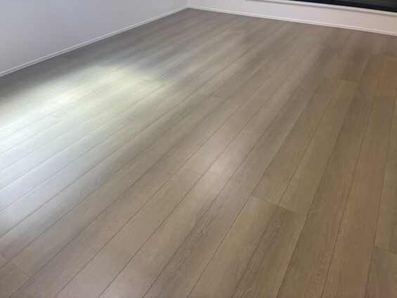 シリコンフロアコーティング_前