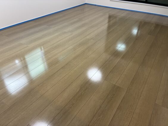 シリコンフロアコーティング_後