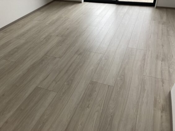 セラミックガラスフロアコーティング光沢_施工後