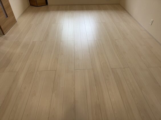 ワンニャンすべらんフロアコーティング_施工後