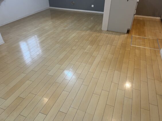 シリコンフロアコーティング_施工前