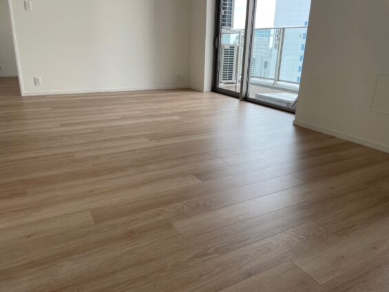 ワンニャンすべらんフロアコーティング_施工前