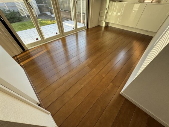 ワンニャンすべらんフロアコーティング_施工後