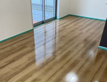 ガラスフロアコーティング_施工後