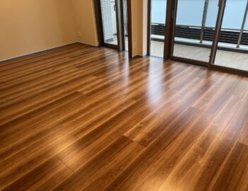 セラミックガラスフロアコーティング光沢_施工後