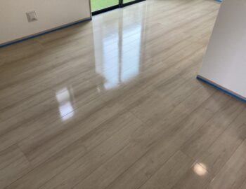 シリコンフロアコーティング_施工後
