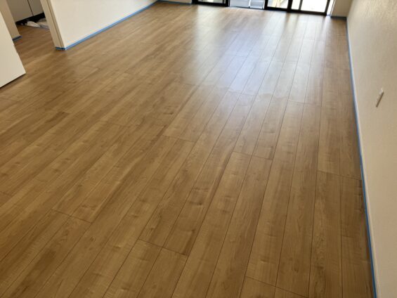 UVフロアコーティング_施工前