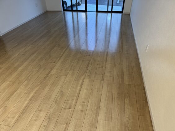 UVフロアコーティング_施工後