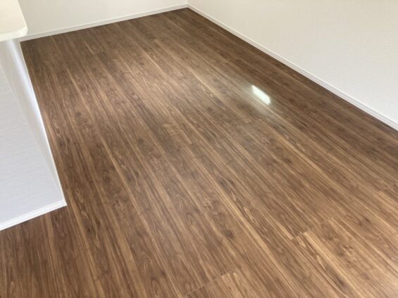 セラミックガラスフロアコーティング微光沢_施工前