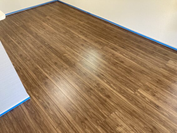 セラミックガラスフロアコーティング微光沢_施工後