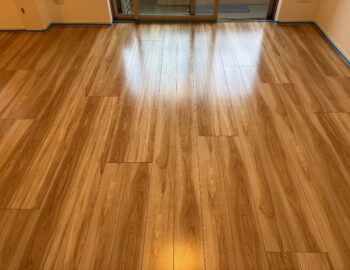 セラミックガラスフロアコーティング微光沢_施工後