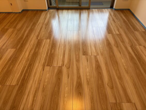 セラミックガラスフロアコーティング微光沢_施工後