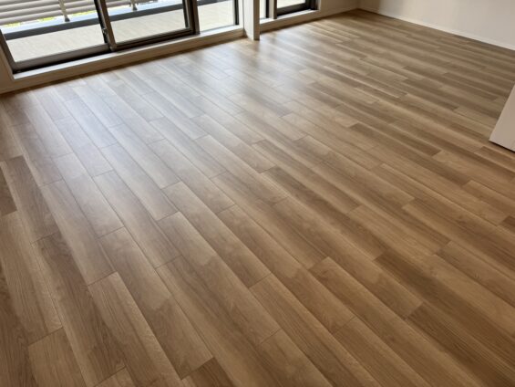 ワンニャンすべらんフロアコーティング_施工前