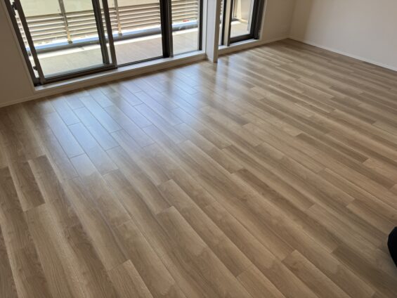 ワンニャンすべらんフロアコーティング_施工後