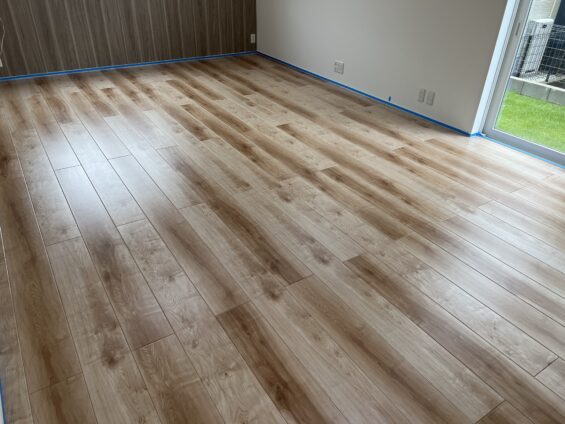 セラミックガラスフロアコーティング微光沢_施工後